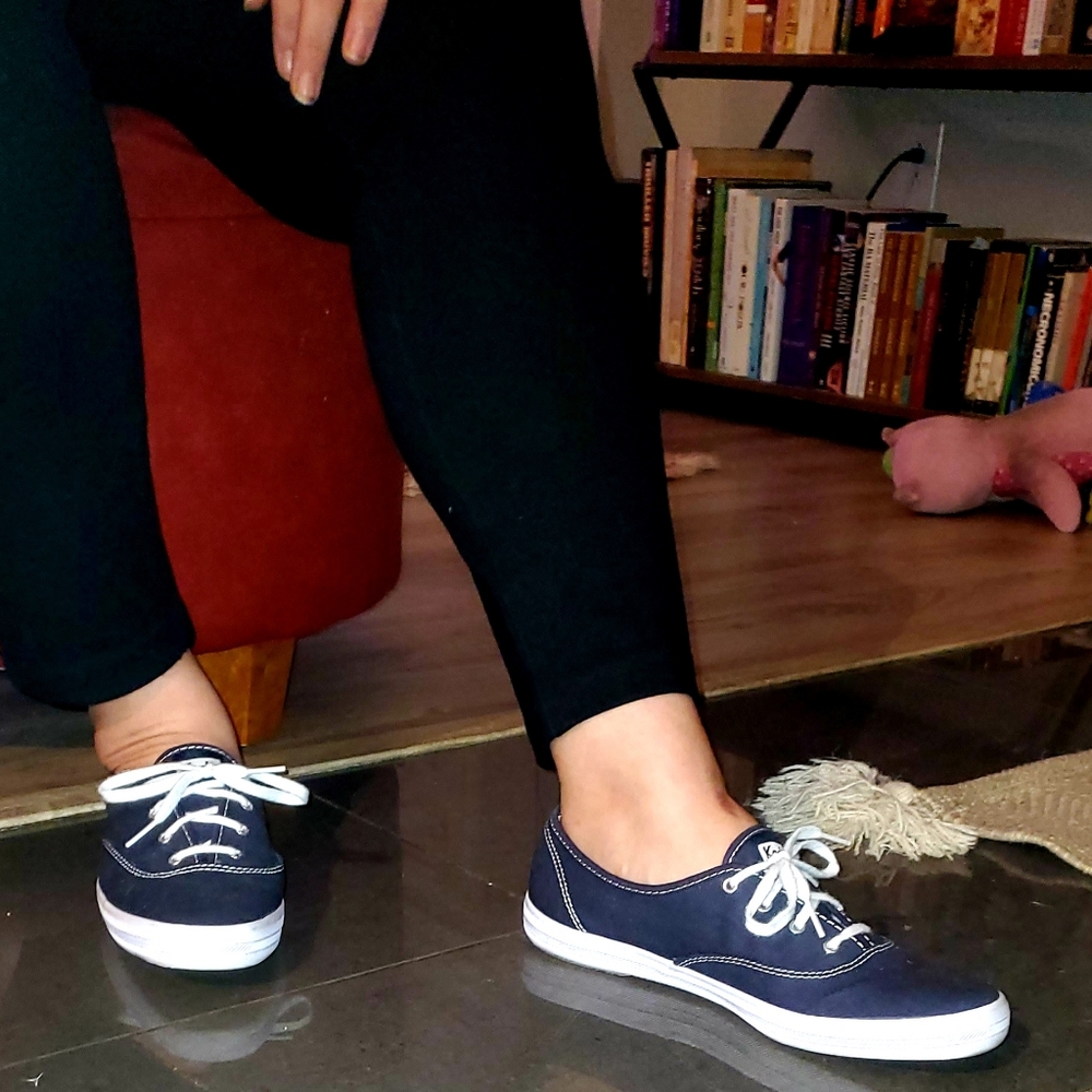Keds champion navy blue nwot